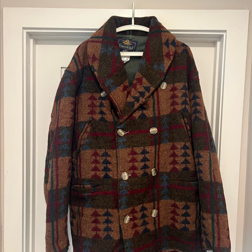 Vintage Thornton Bay Woolrich XL Wool Heavy 80s